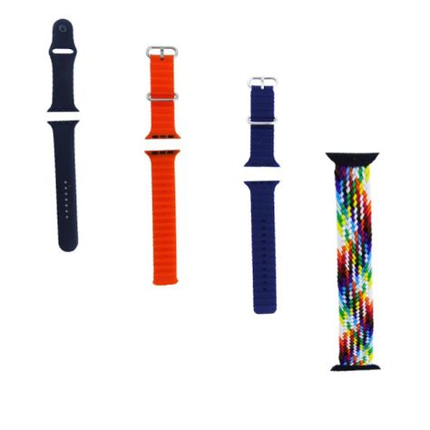 Smarwatch T20 Ultra + 4 correas, notificaciones Redes Sociales-3