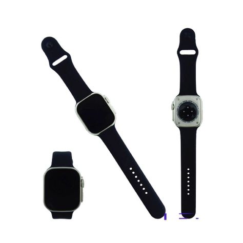 Smarwatch T20 Ultra + 4 correas, notificaciones Redes Sociales-4