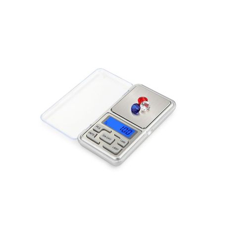 Pesa Gramera Balanza Profesional Digital de Bolsillo Con lu-2