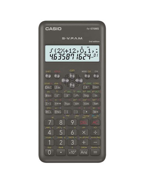 CALCULADORA CASIO CIENTIFICA FX570MS 2-0
