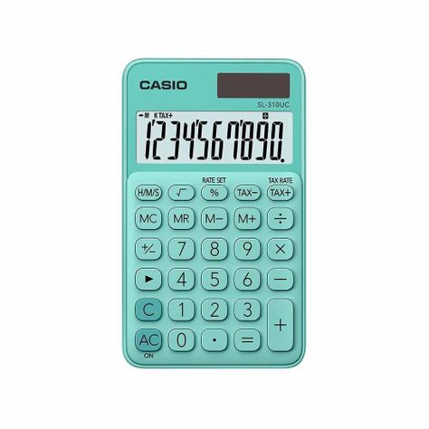 CALCULADORA DE BOLSILLO CASIO SL-310UC-GN-0