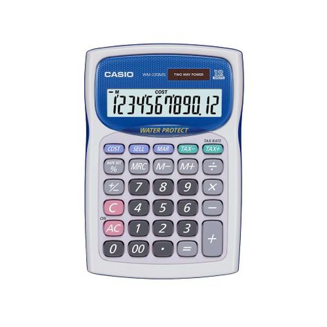 CALCULADORA CASIO WM-220MS-WE-S-DP-0