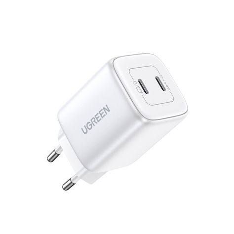 Cargador 45W Nexode GAN Tech PD 2 USB-C Blanco CD294-15327-2
