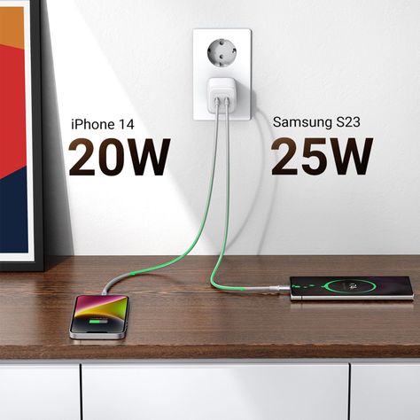 Cargador 45W Nexode GAN Tech PD 2 USB-C Blanco CD294-15327-3