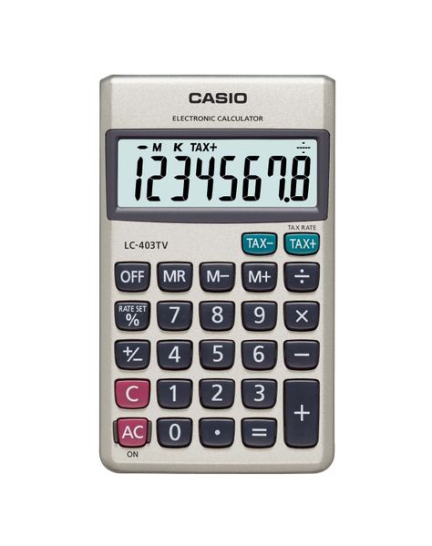 CALC. LC-403TV BOLSILLO 8 DIGITOS CASIO CASIO-0