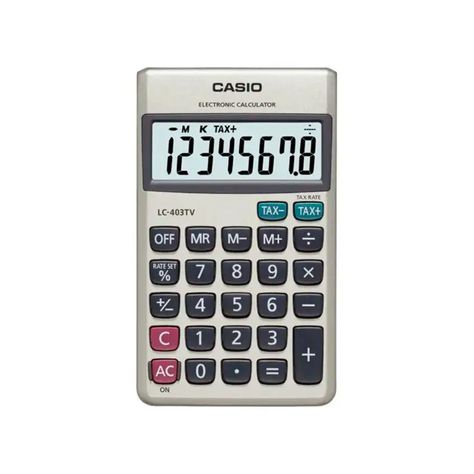 CALC. LC-403TV BOLSILLO 8 DIGITOS CASIO CASIO-1