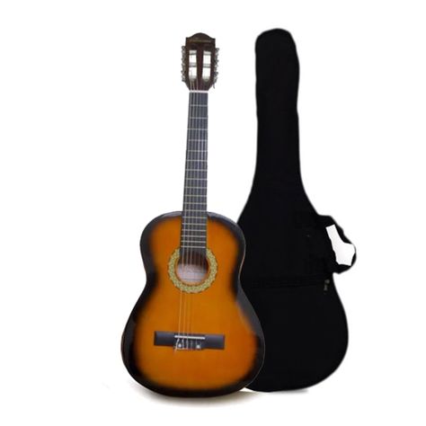GUITARRA CLASICA NINO SUNBURST + BOLSO ALAGUEZ-0