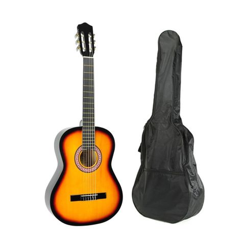GUITARRA CLASICA NINO SUNBURST + BOLSO ALAGUEZ-1