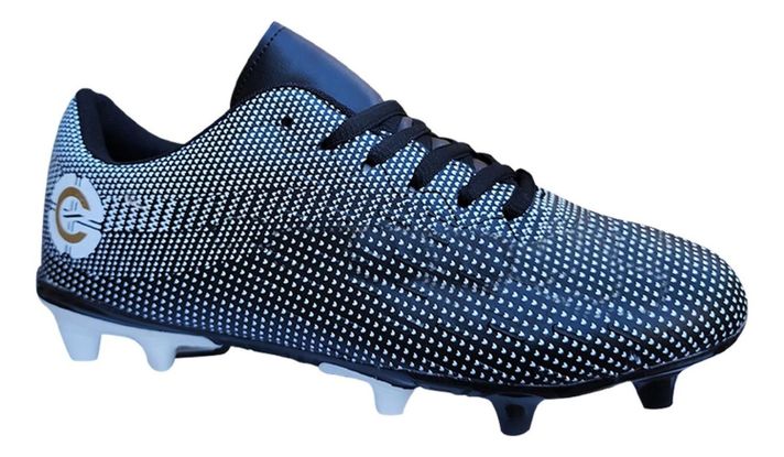Zapatos Futbol Adulto Full Grass Moda Deportiva Negro 3253-1