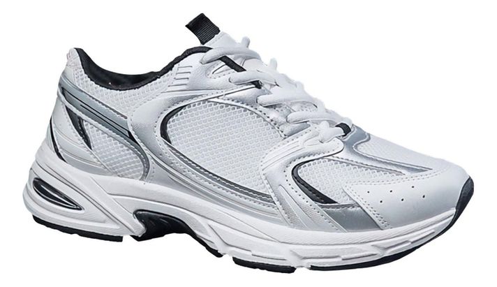 Zapatillas Hombre Moda Chunky Deportivas Gris 7647-0