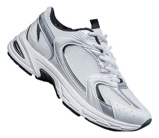 Zapatillas Hombre Moda Chunky Deportivas Gris 7647-1