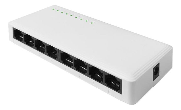 Switch Nexxt De Escritorio Naxos801-g 8 Port Ethernet 1gbps-0