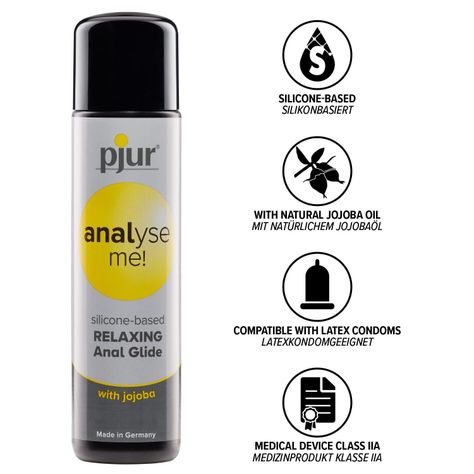 Lubricante Silicona Anal - Pjur Analyse me! - 100 ml-0