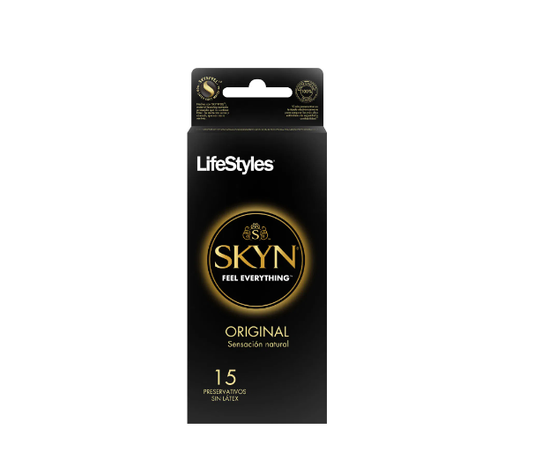 Caja 15 Condones - Lifestyles Skyn Original-0