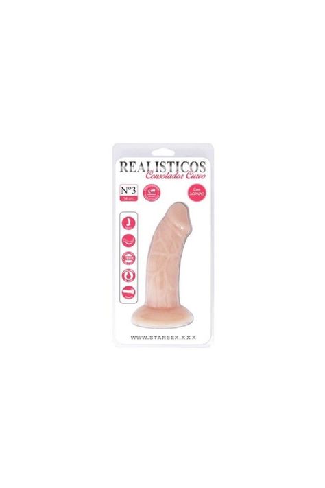 Consolador Realístico Curvo - Starsex n°3-0