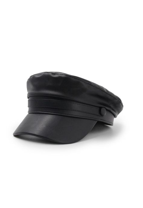  Boina militar con botón cuerina Accesoría-0