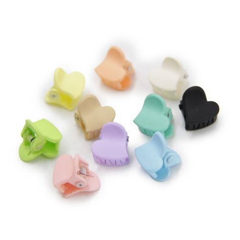 Hair clip mini corazon Accesoría Multicolor-1