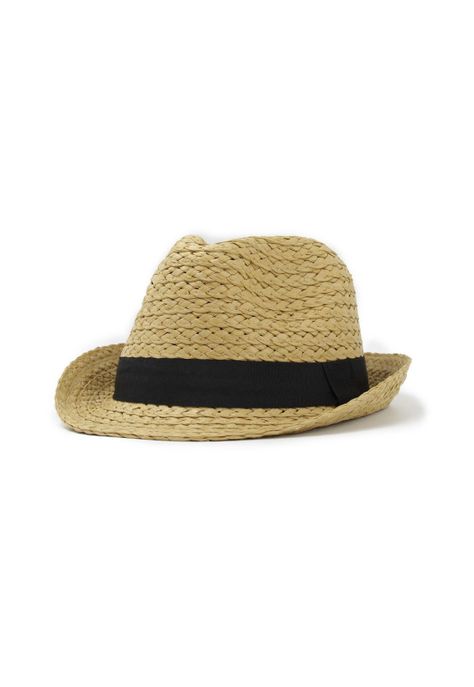 Sombrero cubano de rafia Accesoría -0