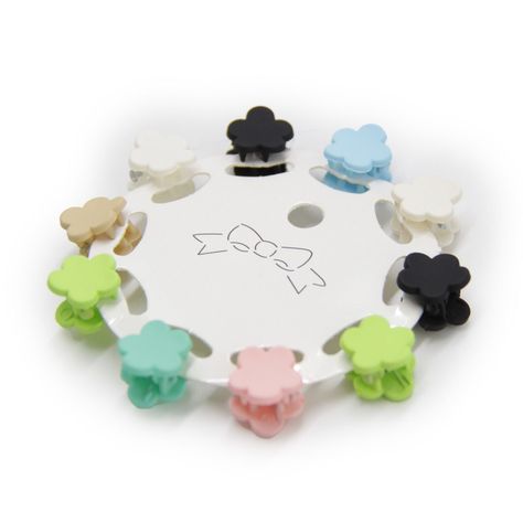 Hair clip mini flor Accesoría Multicolor-0