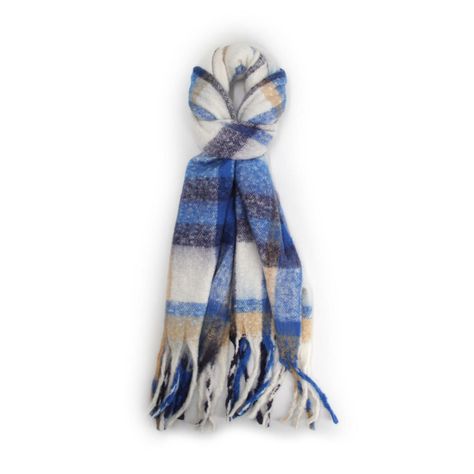Bufanda Maxi Alpaca escocesa-1