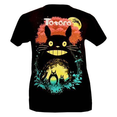 Polera Mi vecino Totoro Doble Estampado-0