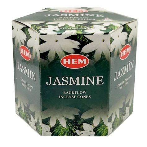 Conos de Incienso para Cascada Jazmín 40 unidades - HEM-0