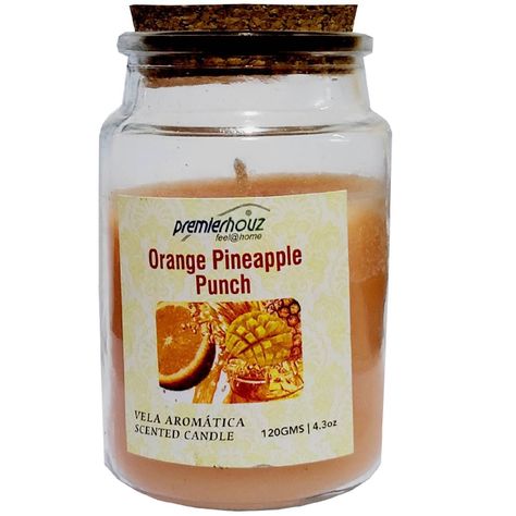 Vela Aromática Naranja Piña 120gr-0