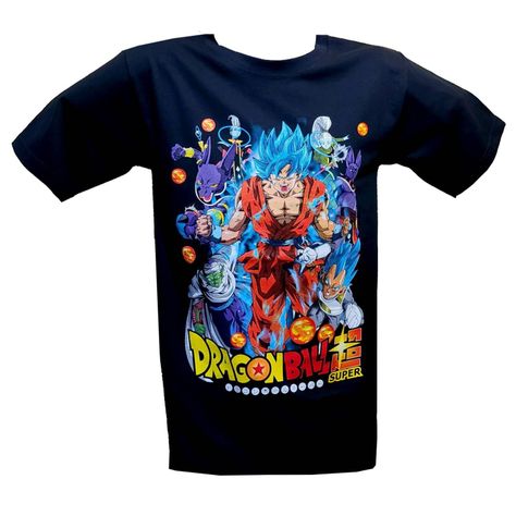 Polera Dragon ball Super Doble Estampado-0