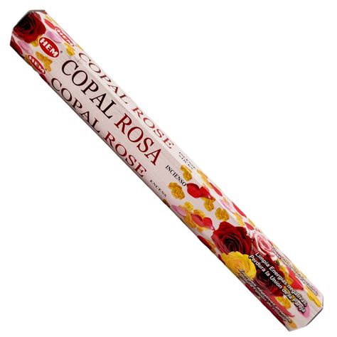 Incienso Copal y Rosa - HEM-0