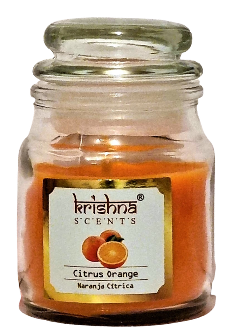 Vela Aromática Naranja Cítrica - Krishna-0