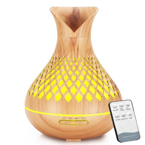 Humidificador 500ml Control Remoto Diseño-0