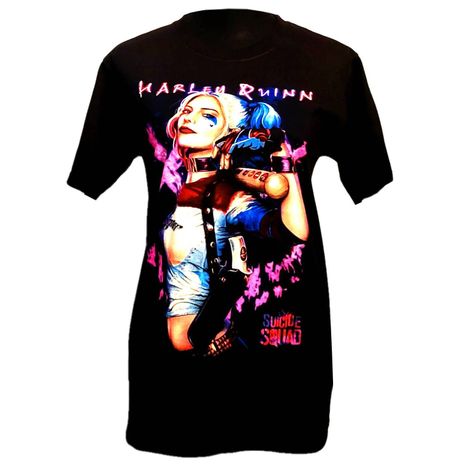 Polera Harley Quinn Doble Estampado-0