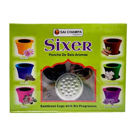 Copas de Incienso Sahumerio Surtido Sixer - Sai Champa-0