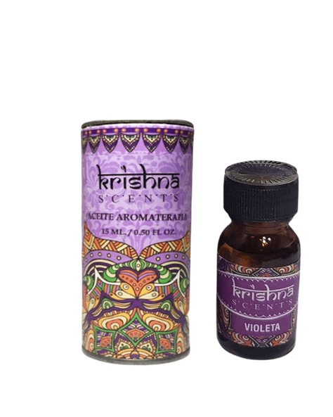 Aceite esencial Violeta - Krishna-0