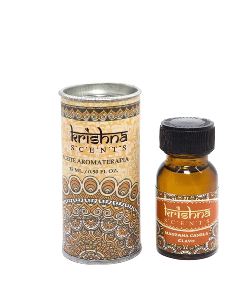 Aceite esencial Manzana Canela Clavo - Krishna-0