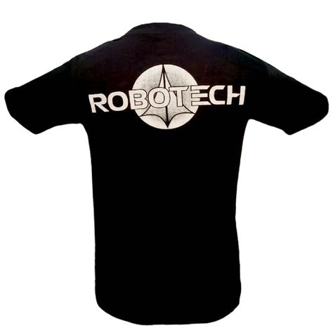Polera Robotech Doble Estampado-1