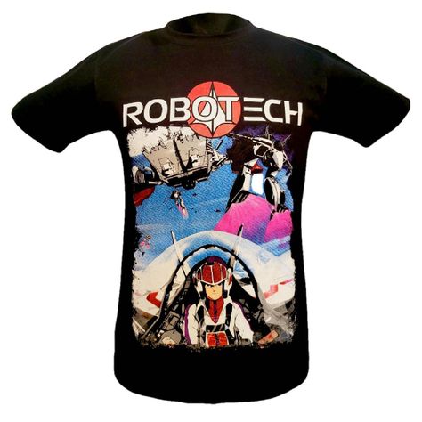 Polera Robotech Doble Estampado-0
