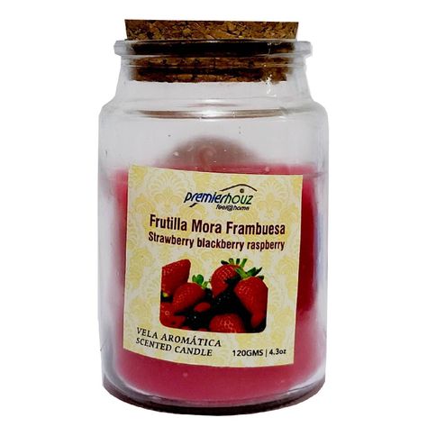 Vela Aromática Frutilla Mora Frambuesa 120gr-0