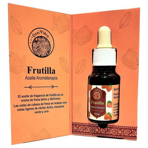 Aceite Aromaterapia Frutilla - Desi Vibes-0