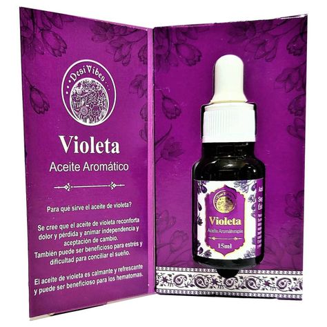 Aceite Aromaterapia Violeta - Desi Vibes-0