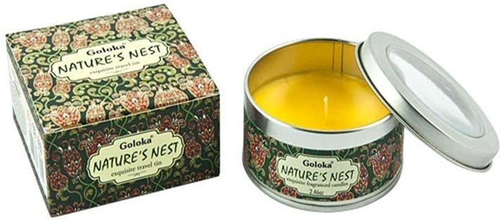 Vela Aromática Nature's Nest - Goloka-0