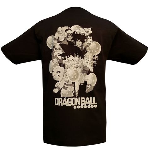 Polera Dragon Ball Doble Estampado-1