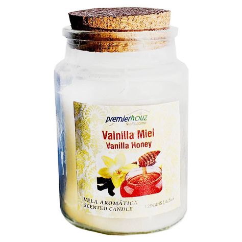 Vela Aromática Vainilla Miel 120gr-0