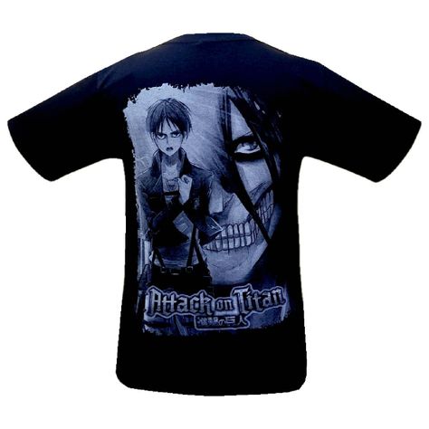 Polera Attack on Titan Doble Estampado-1