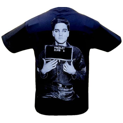 Polera Elvis Presley Doble Estampado-1