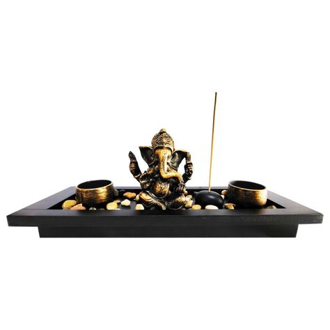 Jardín Zen Golden Ganesha-0