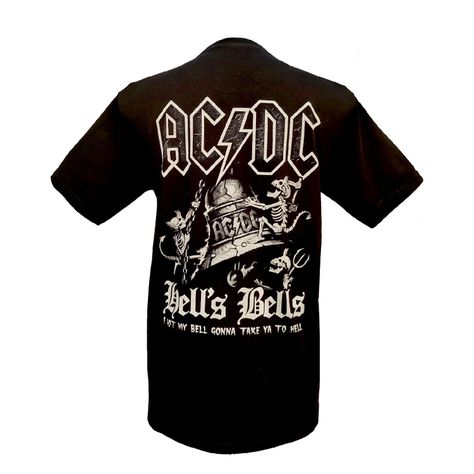 Polera AC-DC Hells Bells Doble Estampado-1