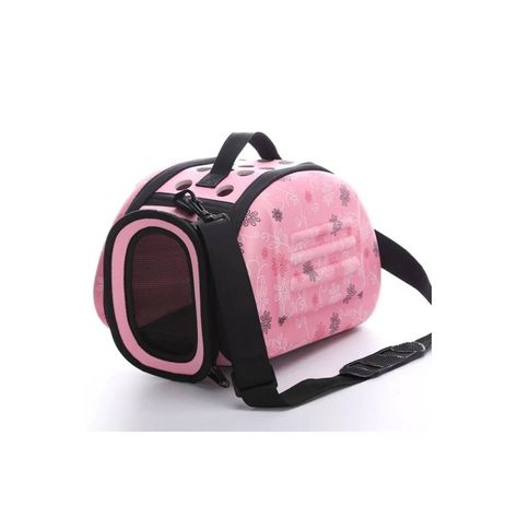 Bolso Transportador Ligero Para Gatos - L Rosado-0
