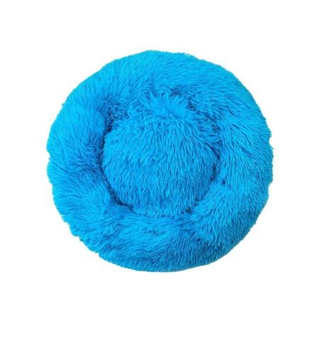 Cama Gato Perro 50cm Redonda Dona Anti Estrés Talla M-0