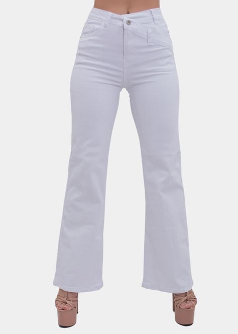 Jeans Wide Leg Elasticado-0